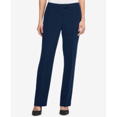 DKNY Women’s Fixed Waist Bootcut Pants (Navy, 14)