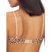  Women’s Lightweight Mesh Bralette, Wirefree, Leopard Print, Small