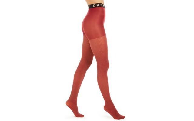  Women’s Lurex Ribbed Control Top Tights