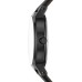  Women’s Modernist Patent Leather Strap Watch (Black)