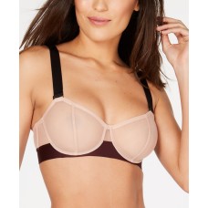 DKNY Women’s Sheers Convertible Strapless Bra (Cameo Black)