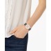  Women’s SoHo Gray Leather Strap Watch 34mm