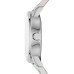  Women’s Soho White Logo Polyurethane Strap Watch White, NY2821