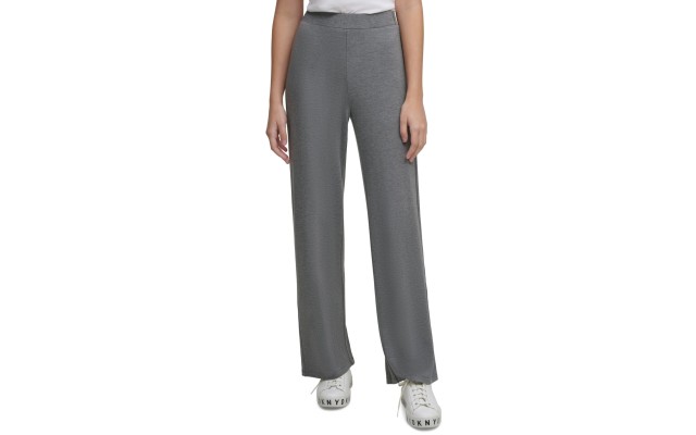  Women's  Wide-Leg Yoga Pants, Grey, Large
