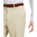 Men Classic-Fit Performance Solid Classic Dress Pants, Beige, 38X32
