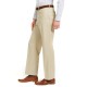  Men Classic-Fit Performance Solid Classic Dress Pants, Beige, 38X32