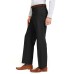  Men Classic-Fit Performance Solid Classic Dress Pants, Black, 34X30