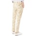  Men Slim-Fit Smart 360 Flex Stretch Cropped Leaf Printed Chinos, Natural, 34X34