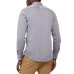  Men’s Alpha Icon Regular-Fit Supreme Flex Performance Stretch Poplin Shirt (Navy, Large)