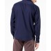 Men’s Alpha Regular-Fit Solid Shirt (Navy, XX-Large)