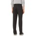  Men’s Classic Fit Easy Khaki Pants (Black, 32X32)