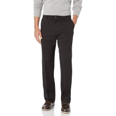 Dockers Men’s Classic Fit Easy Khaki Pants (Black, 32X32)
