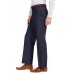 Men’s Classic-Fit Performance Solid Classic Dress Pants (Navy, 42×30)