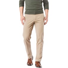 Dockers Men’s Straight Fit Smart 360 Flex Workday Chino Pants (Safari Beige,33X30)