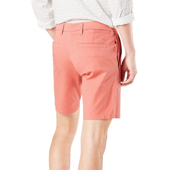  Men’s Straight Fit Supreme Flex Ultimate Shorts (Crab Apple Flower, 36Reg)