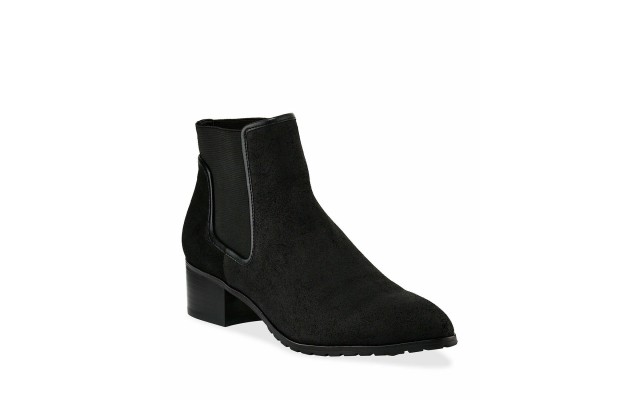Donald Pliner Womens Dyla Suede Booties Black Size 8.5 M