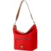 Dooney & Bourke Wayfarer Nylon Small Hobo Crossbody Handbag, Bright Red
