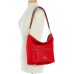 Dooney & Bourke Wayfarer Nylon Small Hobo Crossbody Handbag, Bright Red