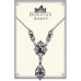  Women’s Silver-Tone Hematite Color Filigree Drop Necklace