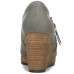 Dr. Scholl’s Shoes Women’s Work It Ankle Boot , Grey  Size 9.5 M
