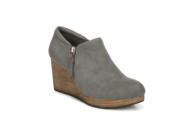 Dr. Scholl’s Shoes Women’s Work It Ankle Boot , Grey  Size 9.5 M