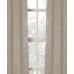  Tayla Tonal Geometric Print Blackout Curtain Set (Beige, 36×84)