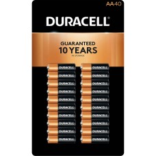 Duracell CopperTop AA Alkaline Batteries – 40 count