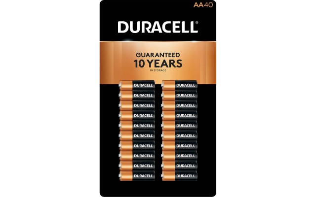  CopperTop AA Alkaline Batteries – 40 count