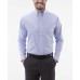  Men’s TALL FIT Non Iron Stretch Collar Stripe Dress Shirt (Periwinkle, 22X37-38)