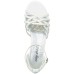  Tarrah Evening Sandals Women's Shoes, White, 9 M