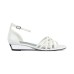  Tarrah Evening Sandals Women's Shoes, White, 9 M