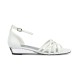  Tarrah Evening Sandals Women's Shoes, White, 9 M