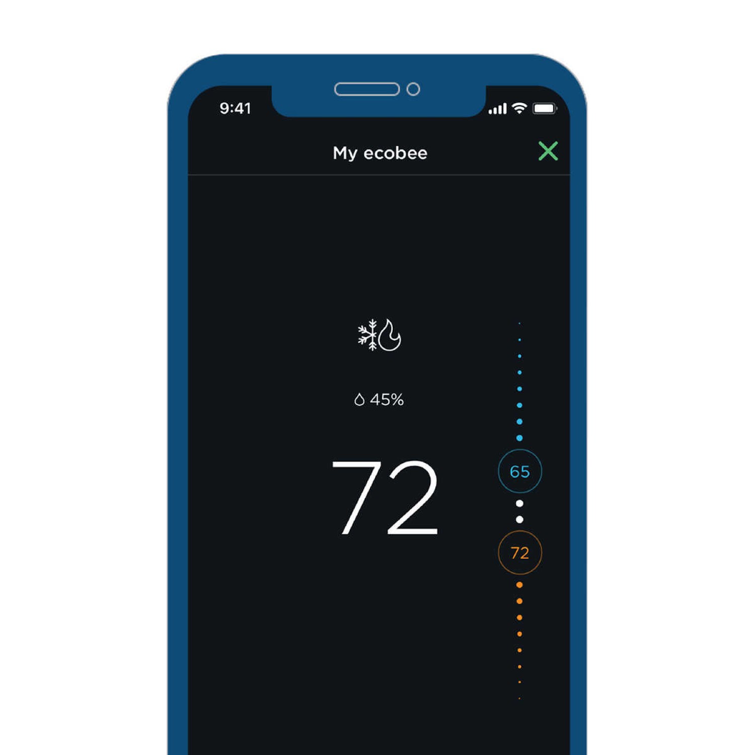 Ecobee smart thermostat with whole home sensors eb state3ltvp2 01