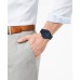  Men’s Blue & Black Ceramic Bracelet Watch 43mm