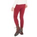  Big Girls Knit Sweater Leggings, Burgundy, X-Large
