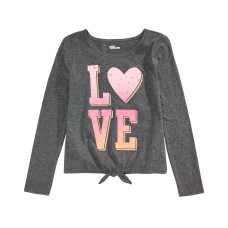 Epic Threads Big Girls Love Tie-Front T-Shirts