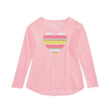 Epic Threads Big Girls Striped Heart T-Shirts