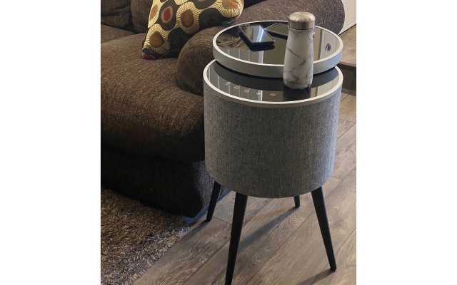 Epsilon  Sound Table 2.1 CH 5 Speaker System Tempered Glass Top
