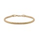  Men’s Jewelry Box Link Chain Bracelet in 14k Gold