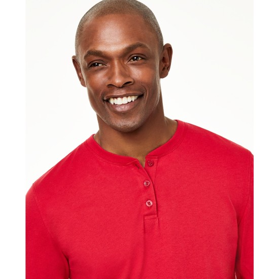  Matching Men’s Mix It Stewart Plaid Family Pajama Set (Red Plaid), Red Plaid, Small