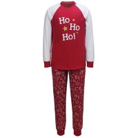 Family Pajamas Matching Men’s Ornament-Print Family Pajama Set, Red, Medium