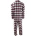  Matching Men's Stewart Plaid Family Pajama Set (White), White, Small