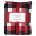  Matching Women’s Buffalo Check Pajama Set (Red), Red, Medium