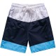 Fashionable Summer Swim Trunks for Men, Quick Dry Swim Shorts for Men, Swimwear, Bathing Suits, Swim Shorts with Various Colors & Designs, Quick Dry Nylon Shorts, White/Black/Blue, 3X-Large