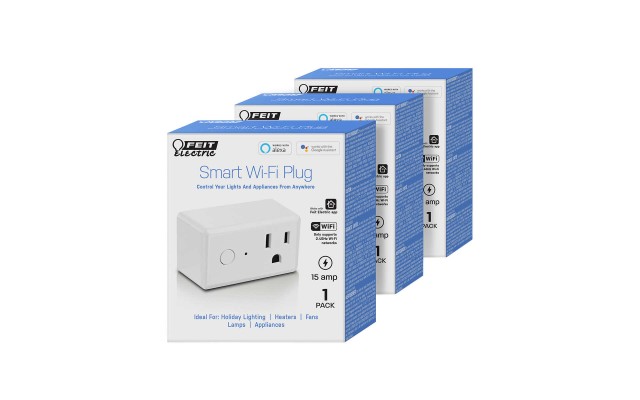  Wi-Fi Enabled Smart Plug (3-pack)