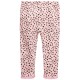  Toddler- Baby Girls Tulle-Hem Leggings, Pink, 3T