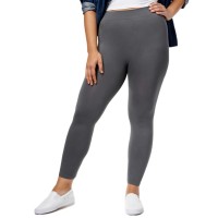 First Looks Women’s Plus Seamless Leggings, Castlerock, 1X