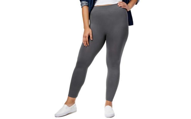  Women’s Plus Seamless Leggings, Castlerock, 1X