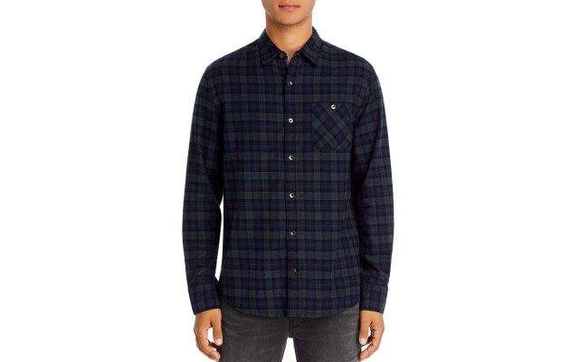 Flag & Anthem Woodland Regular Fit Shirt (Green, M)