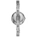  Maxine Ladies 3-Hand Silver Stainless Steel Crystal Bezel Watch ES4677